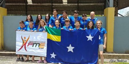 Equipe do CT1 de Julho/Asena-FME Representando Lages na OLESC/2018